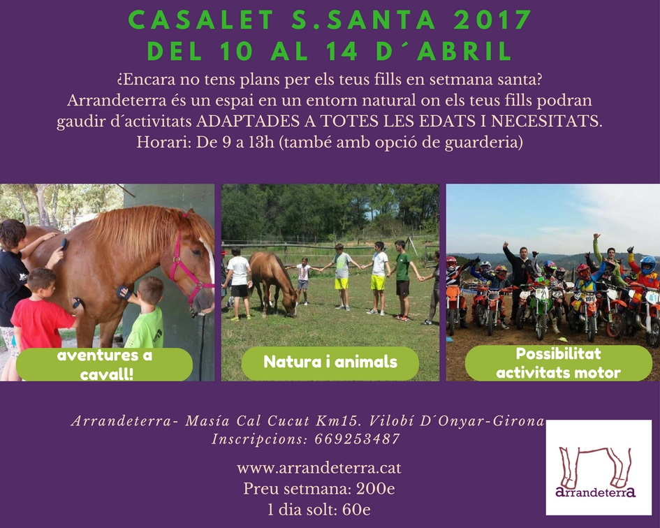 Casalet setmana santa 2017